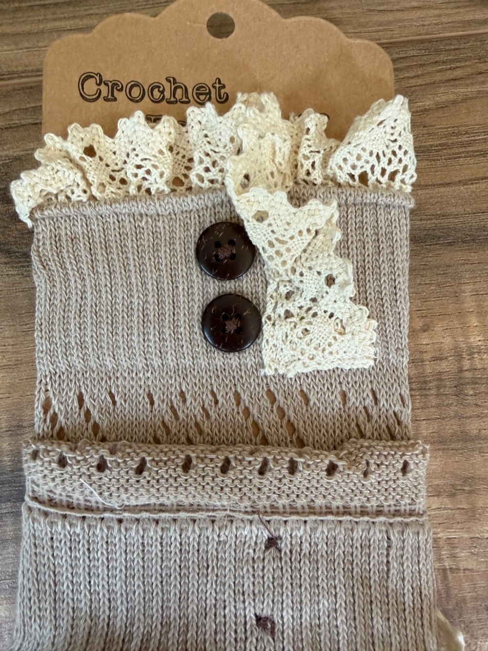 Ruffle Boot Cuffs - Picture 3 of 7